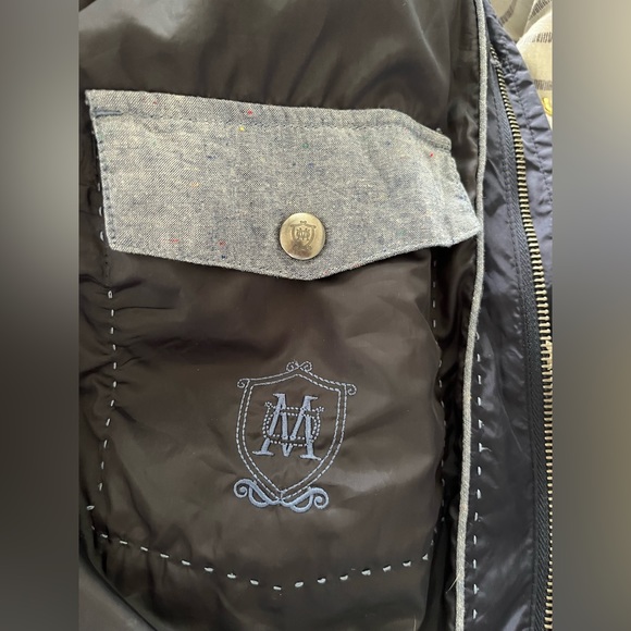 Massimo Dutti Men’s Navy Blue Raincoat - Picture 6 of 6